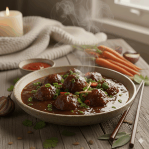 Manchurian soup